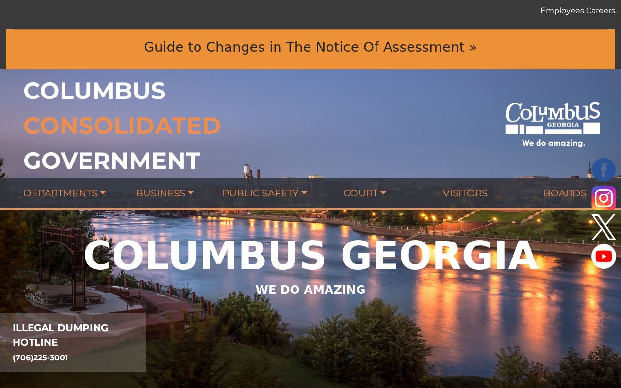 Columbus Consolidated Government home for Muscogee County